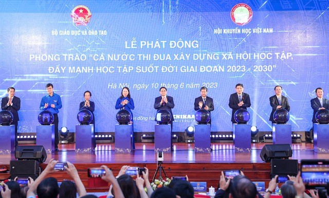 Thủ tướng phát động phong trào cả nước thi đua xây dựng xã hội học tập ảnh 6