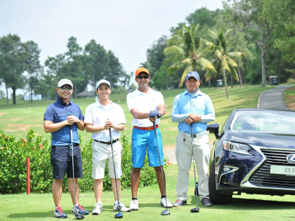 Lần đầu tiên Lexus  tài trợ cho giải golf của tạp chí Forbes Việt Nam.