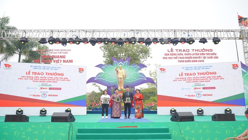 Herbalife Việt Nam đồng hành cùng Tổng cục Thể dục Thể thao vinh danh vận động viên, huấn luyện viên tiêu biểu 2020 