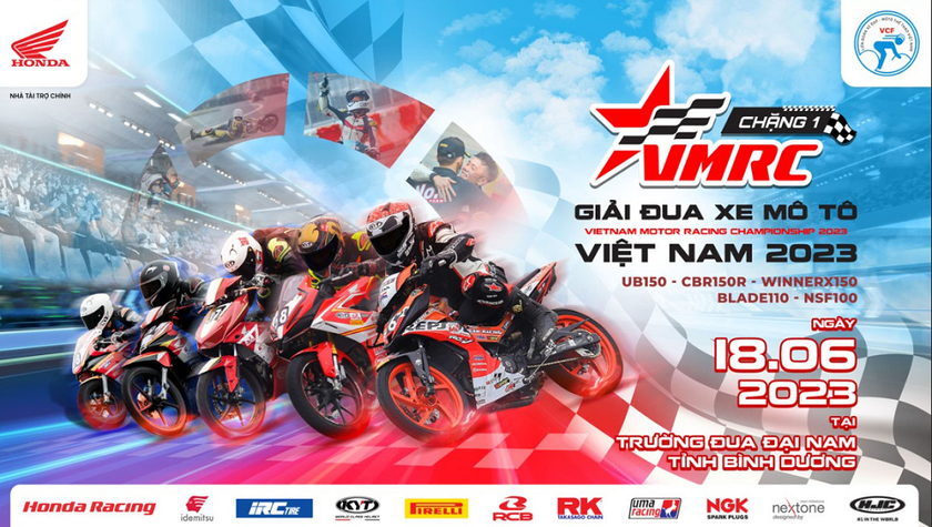 Khởi động Giải đua xe Mô tô Việt Nam - VMRC 2023