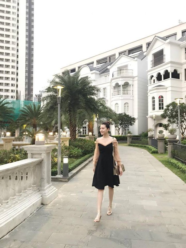 Cô chia sẻ cảm thấy tinh thần rất thoải mái vì có được ông xã hết sức thương yêu và chiều chuộng.