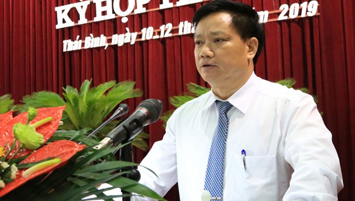 Tân Phó Chủ tịch UBND tỉnh Thái Bình Nguyễn Khắc Thận.