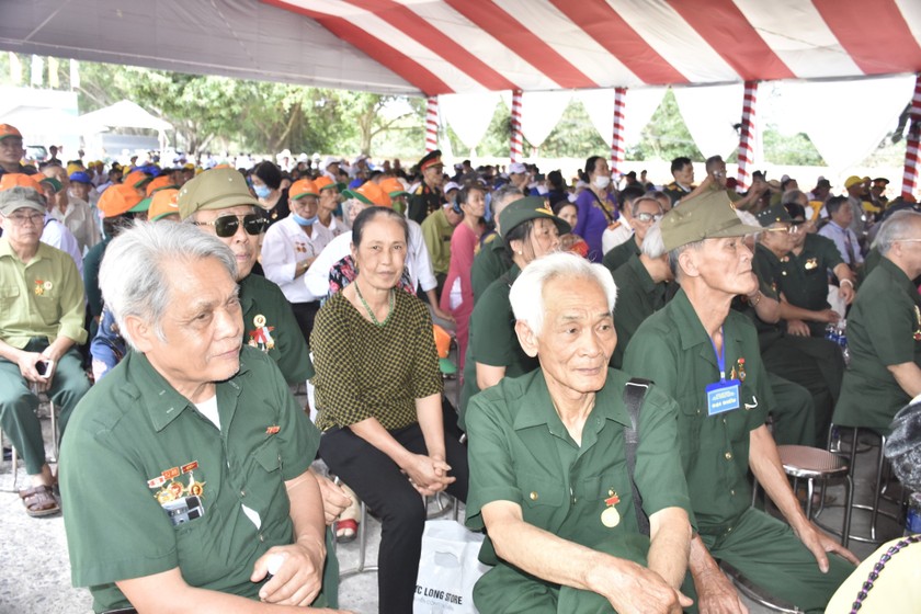 Cựu tù binh Phú Quốc và thân nhân dự Lễ kỷ niệm.