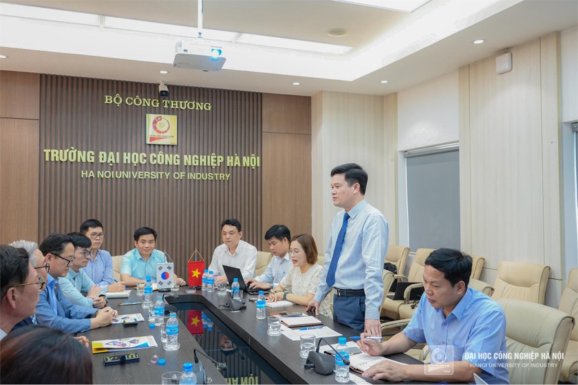 Đại học Công nghiệp Hà Nội mở rộng hợp tác với Hiệp hội kỹ sư lành nghề Hàn Quốc ảnh 1