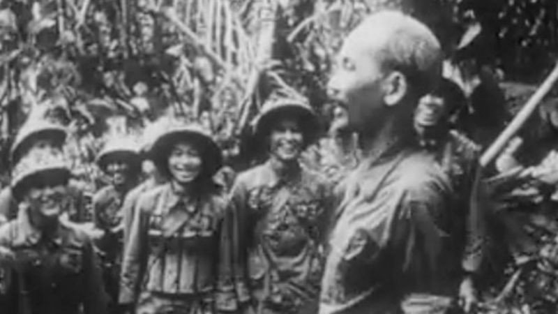 Hình ảnh trong bộ phim “Hồ Chí Minh: Phác họa chân dung một chính khách”.
