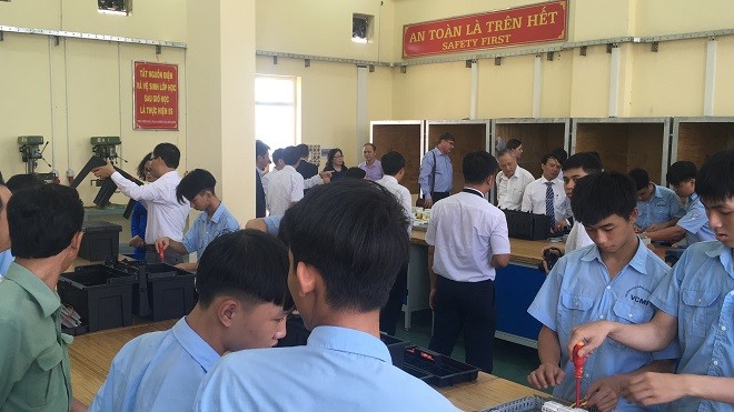Trường Cao đẳng Cơ giới và Thủy lợi đào tạo hai nghề mới | Báo Pháp luật  Việt Nam điện tử