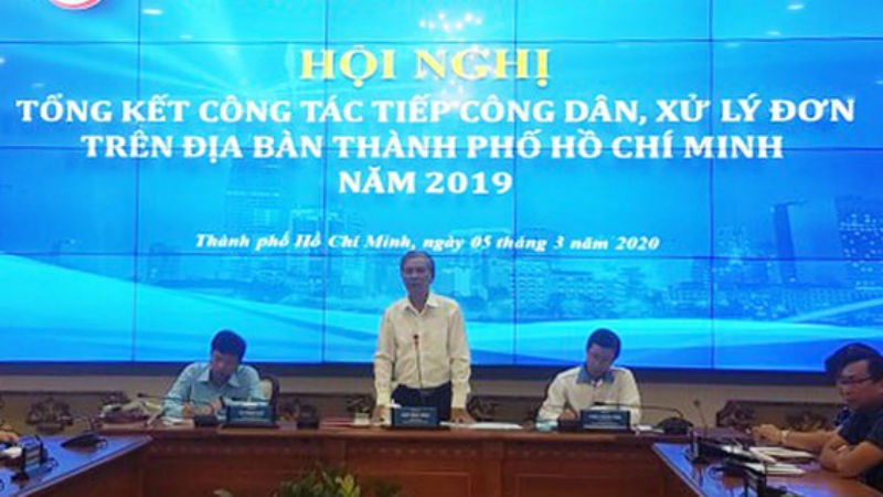 Phó Chủ tịch UBND TPHCM Ngô Minh Châu phát biểu tại hội nghị.