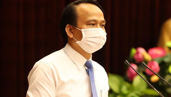 Tân Trưởng Ban Tổ chức Thành ủy Đà Nẵng Nguyễn Đình Vĩnh.