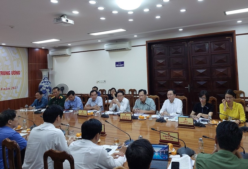 Đoàn Kiểm tra Hội đồng phối hợp PBGDPL trung ương làm việc tại Quảng Bình ảnh 5
