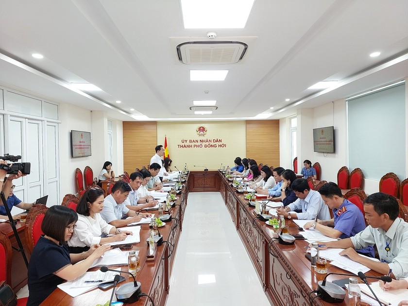 Đoàn Kiểm tra Hội đồng phối hợp PBGDPL trung ương làm việc tại Quảng Bình ảnh 6