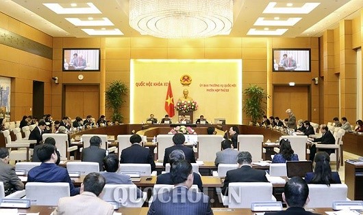 Ủy ban Thường vụ Quốc hội cho ý kiến về dự thảo Luật Cạnh tranh (sửa đổi).