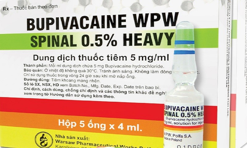 Thuốc Bupivacaine WPW Spinal 0,5% Heavy.