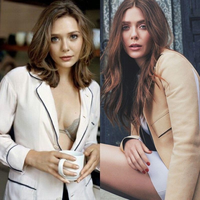 Beautiful 33-year-old Elizabeth Olsen, the audience looks forward to receiving an Oscar after her role in "Doctor Strange 2" Photo 2