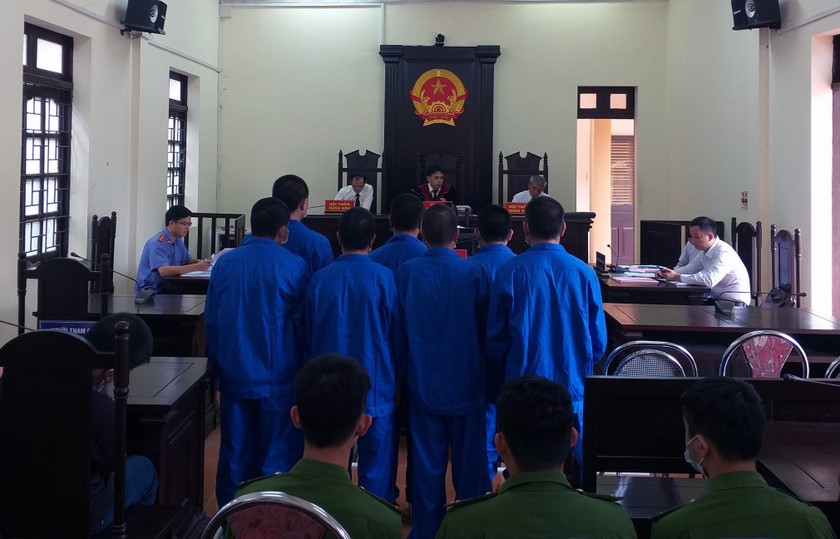 Một phiên toà tại tỉnh Sơn La có sự tham gia của trợ giúp viên pháp lý.