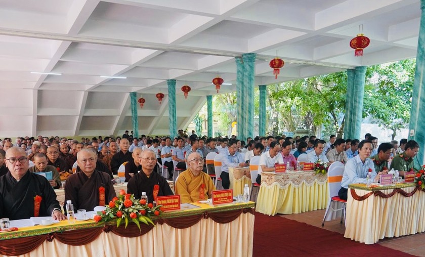 Nhân rộng mô hình “Phật giáo Quảng Trị tham gia bảo vệ an ninh Tổ quốc và chung tay xây dựng nông thôn mới” ảnh 1