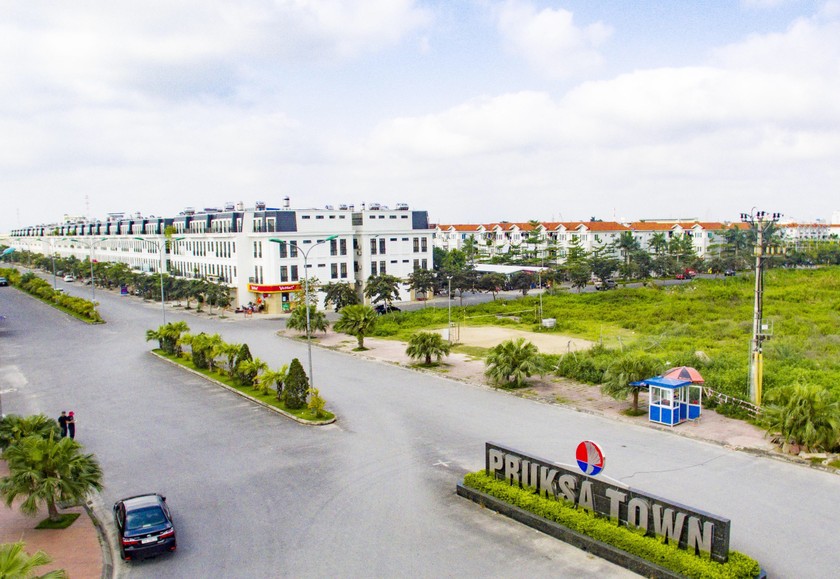 Một góc khu NƠXH tại xã An Đồng do Hoàng Huy đầu tư xây dựng