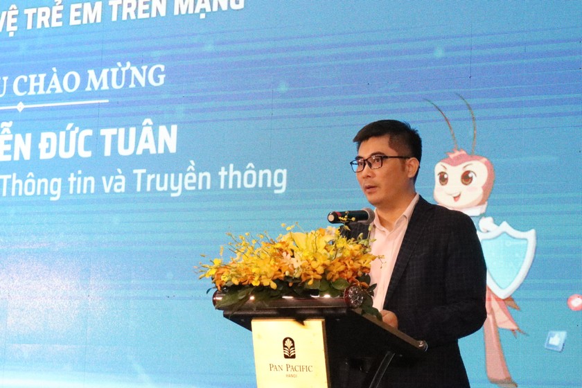 Giám đốc VNCERT/CC Nguyễn Đức Tuân phát biểu.