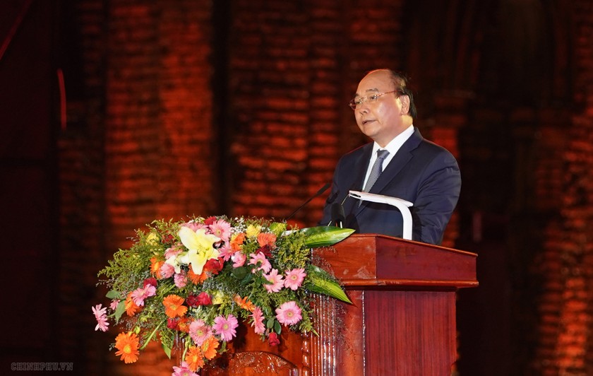 Thủ tướng Nguyễn Xuân Phúc phát biểu tại lễ kỷ niệm
