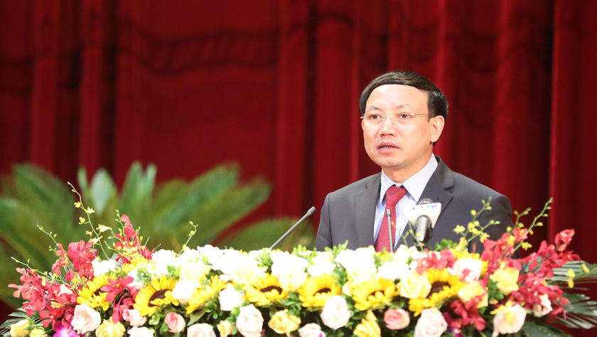 Bí thư, Chủ tịch HĐND tỉnh Quảng Ninh Nguyễn Xuân Ký, phát biểu bế mạc kỳ họp.