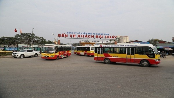 Hoạt động kinh doanh vận tải khách tại Quảng Ninh được hoạt động từ 12h ngày 6/2.