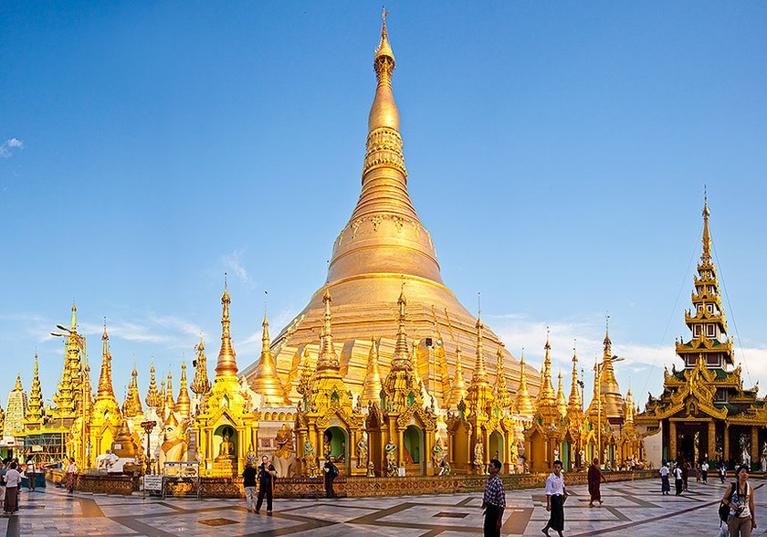 Chùa Shwedagon (Ảnh: Sưu tầm)