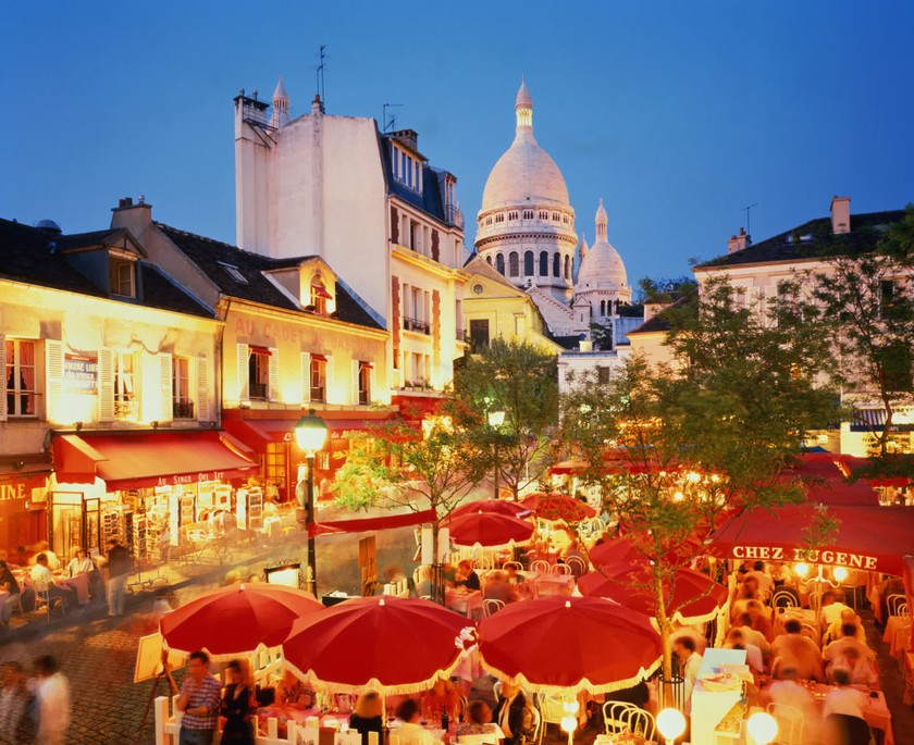 Montmartre là một nơi tuyệt vời để đón giao thừa