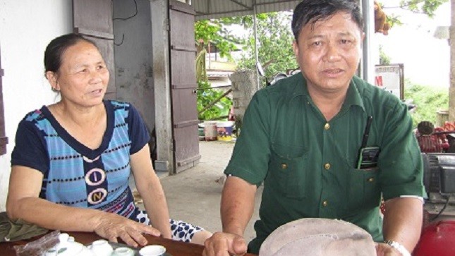 Ông bà Phạm Văn Nhẫn, Đào Thị Lam. Ảnh: Nguyệt Thương
