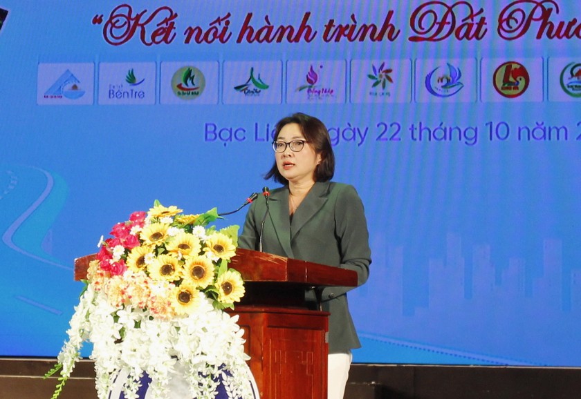 Bà Bùi Thị Ngọc Hiếu – Phó Giám đốc Sở Du lịch TP. Hồ Chí Minh phát biểu kết thúc Hội nghị. ảnh 4
