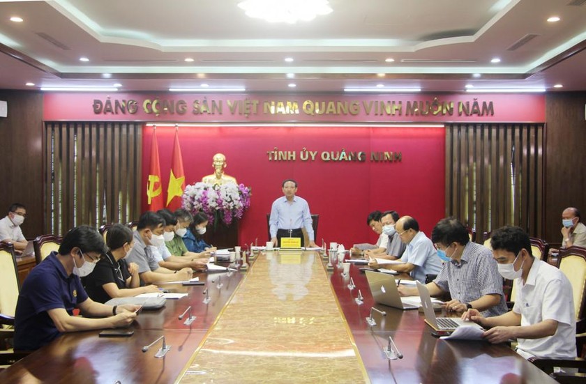 Quảng Ninh tổ chức họp khẩn để phòng chống COVID -19 liên quan ca bệnh mới phát hiện trong cộng đồng