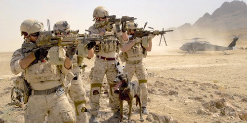 Đặc nhiệm SEAL của hải quân Mỹ ở Afghanistan - Ảnh: US Navy.
