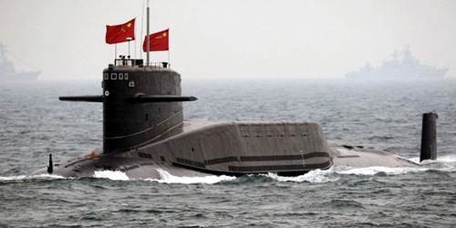 Tàu ngầm hạt nhân của Trung Quốc - Ảnh: Reuters