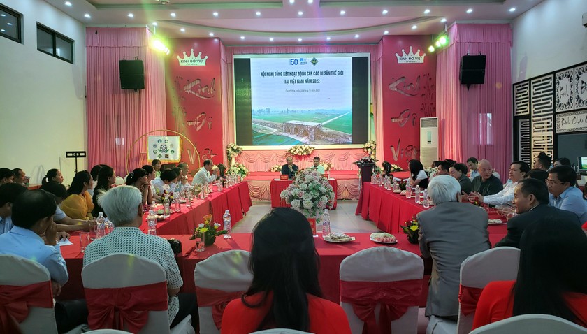 Toàn cảnh Hội nghị tổng kết Câu lạc bộ các Di sản thế giới tại Việt Nam năm 