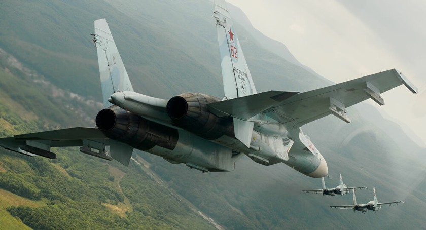 Su-57 được thiết kế để tiêu diệt tất cả các loại mục tiêu trên không, trên mặt đất và mặt nước. Ảnh: Sputnik