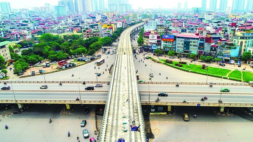 Thanh tra Chính phủ chỉ ra nhiều sai phạm dự án tuyến đường sắt đô thị Nhổn-ga Hà Nội. Ảnh: baogiaothong