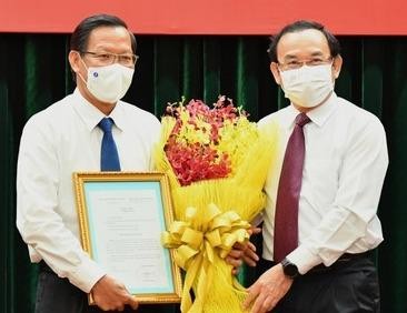 Công bố quyết định về Phó Bí thư Thường trực Thành ủy TP HCM ảnh 1