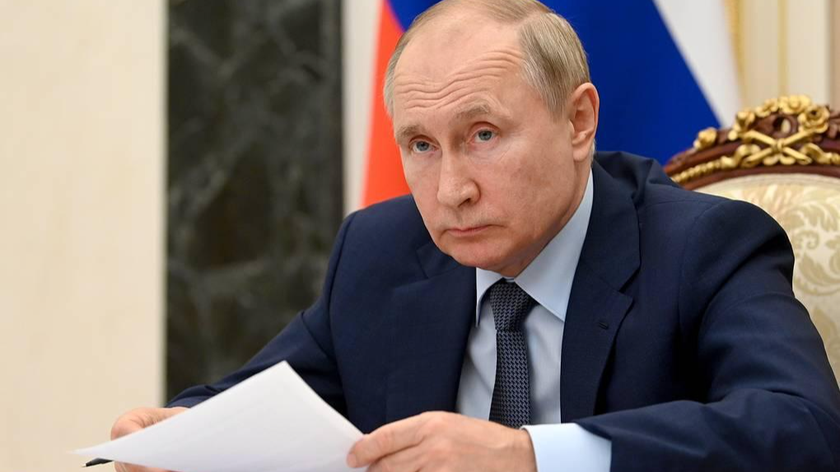 Tổng thống Nga Vladimir Putin đã ký sắc lệnh về một số biện pháp kinh tế đặc biệt. Ảnh: TASS