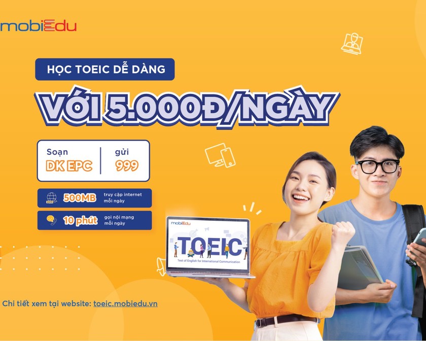 Cùng mobiEdu chắp cánh ước mơ TOEIC