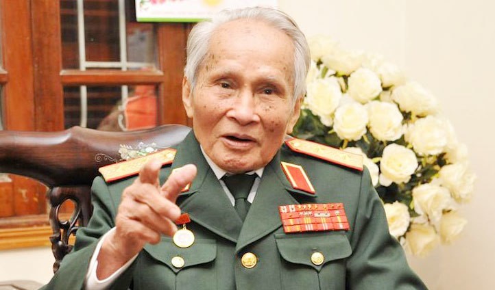Trung tướng Nguyễn Quốc Thước. (Ảnh: Quốc Toản)