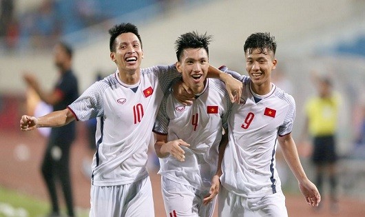 Sau trận đấu toàn thắng, U23 Việt Nam đã sớm lên ngôi vô địch Giải bóng đá U23 - Cúp VinaPhone 2-18.
