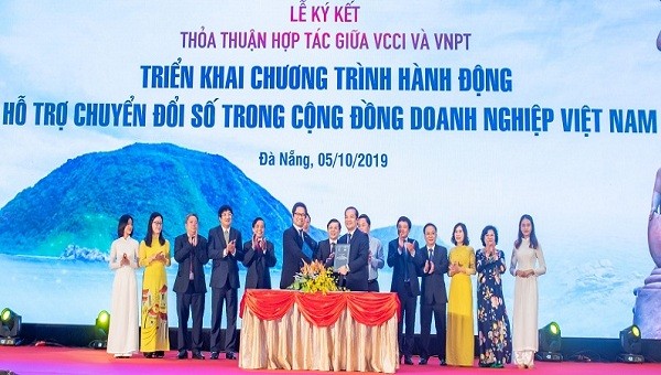 Thỏa thuận hợp tác giữa VCCI và VNPT mở đường cho hiện thực hóa khát vọng hùng cường của cộng đồng doanh nhân Việt