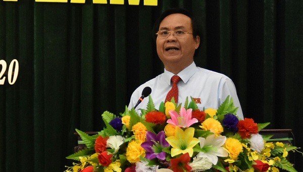 Tân Chủ tịch UBND tỉnh Quảng Trị Võ Văn Hưng.