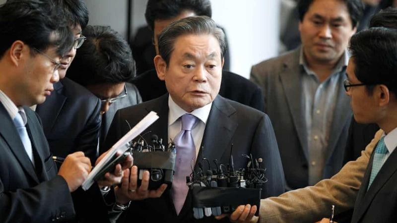 Chủ tịch Samsung Lee Kun Hee đã qua đời ngày 25/10. (Nguồn: AP)