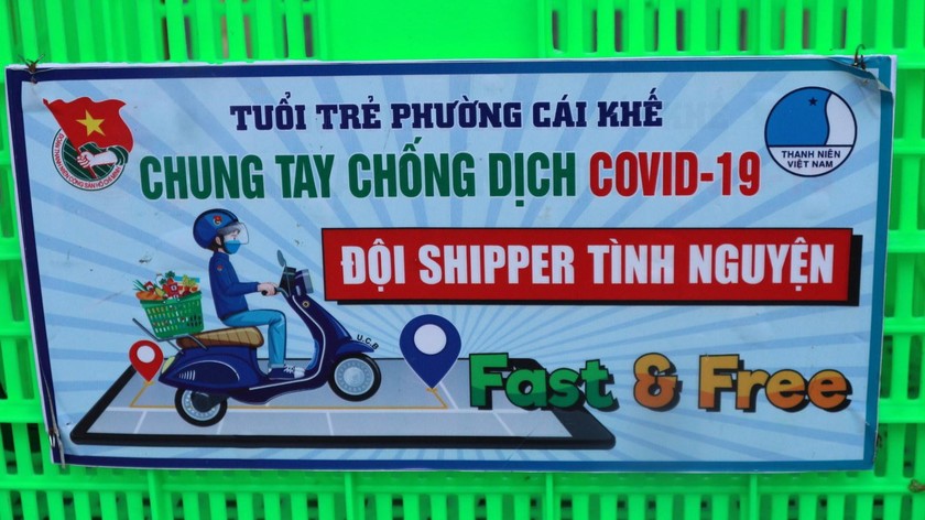Đồng Tháp Đội hình Shipper áo xanh thay dân đi chợ  Ảnh thời sự trong  nước  Văn hoá  Xã hội  Thông tấn xã Việt Nam TTXVN