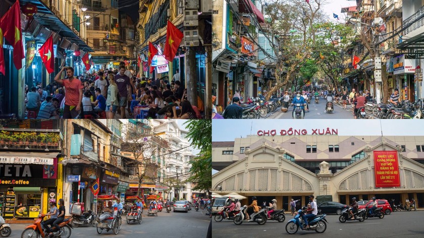 Phố cổ Hà Nội, tụ điểm thu hút du khách, có nhiều tiềm năng liên kết với các làng nghề, xây dựng không gian văn hoá để phát huy giá trị di sản. (Nguồn: Shutterstock) ảnh 2