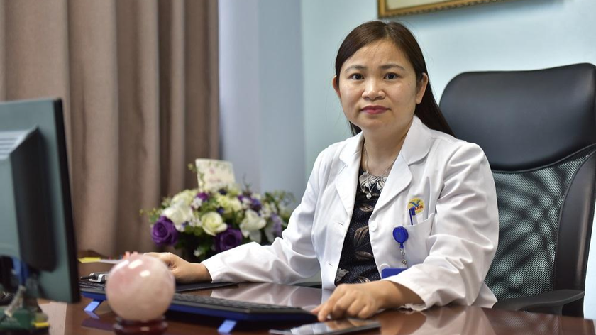 ThS.BS Nguyễn Thị Kim Len - Phó Tổng Giám đốc điều hành Hệ thống Y tế MEDLATEC làm việc bằng cả con tim và lý trí