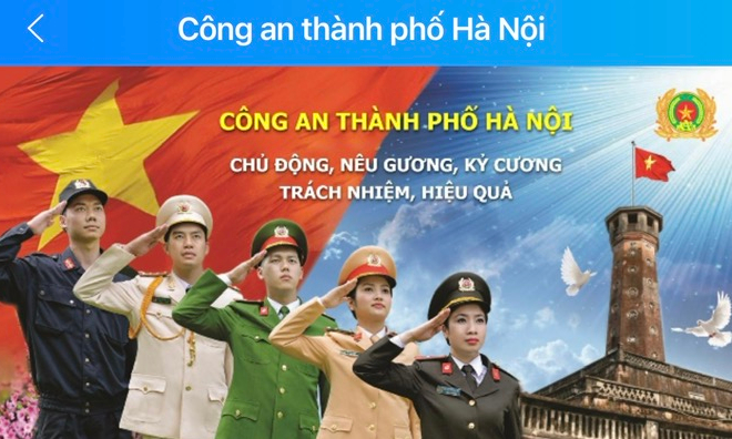 Công an Hà Nội ra mắt mạng zalo kết nối thông tin với người dân.