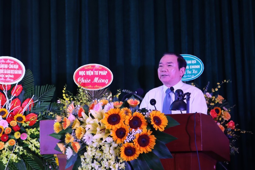 Ông Nguyễn Kim Tinh - Phó bí thư Thường trực Đảng ủy Bộ Tư pháp.