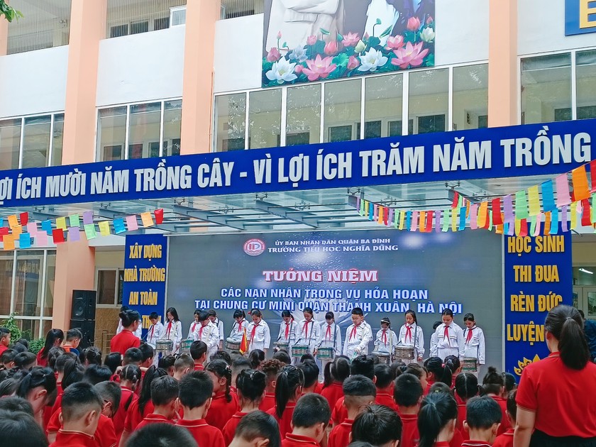 Các hoạt động tương tự tại Trường Tiểu học Nghĩa Dũng (quận Ba Đình)