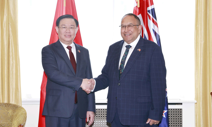 Hai Chủ tịch Quốc hội Việt Nam - New Zealand.