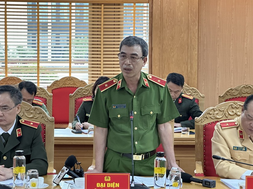Thiếu tướng Nguyễn Văn Thành thông tin về vụ án liên quan đến Vạn Thịnh Phát.